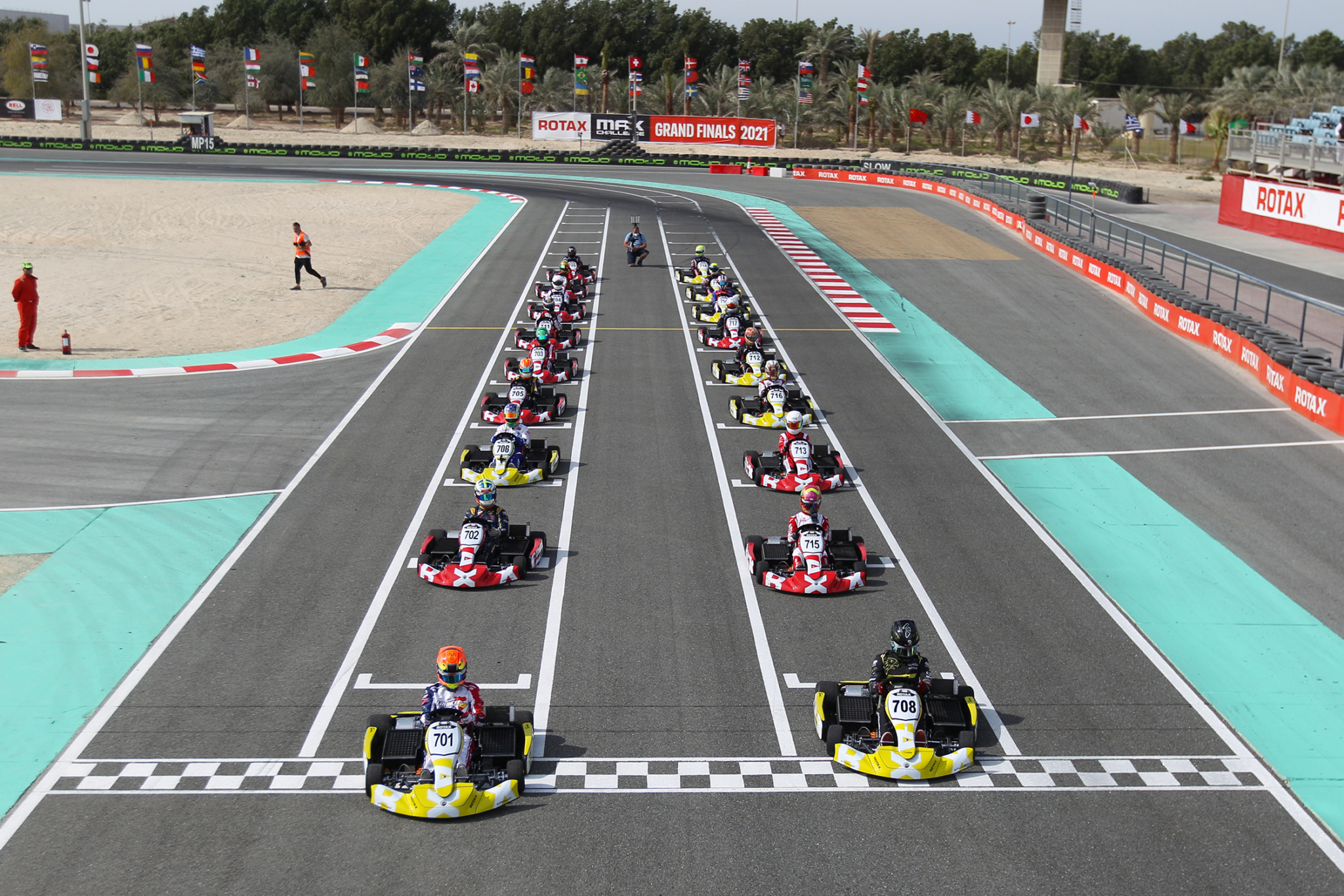 Start of Rotax E20 in Bahrain 2021