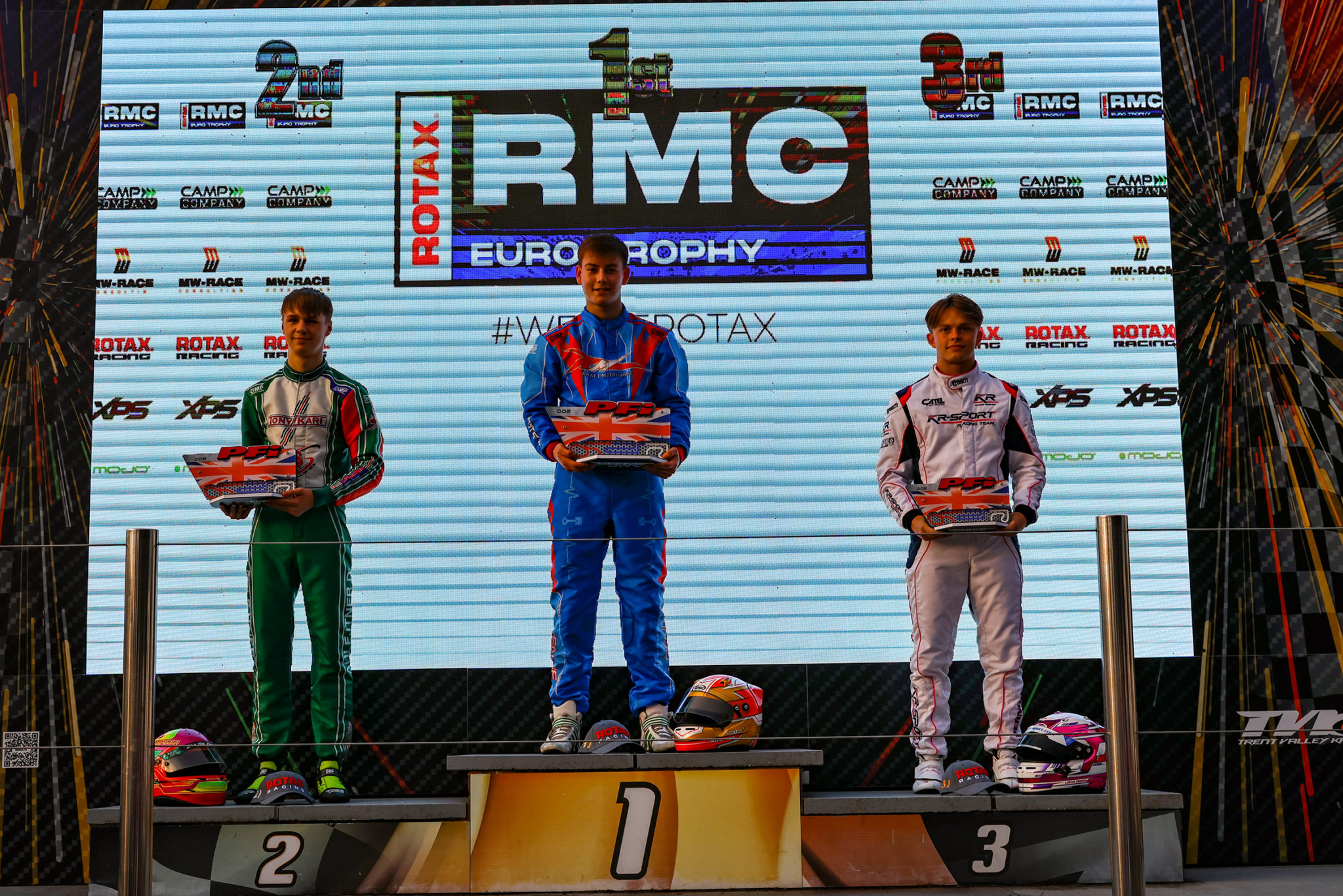 Rotax Racing RMCET Rd4 Podium DD2
