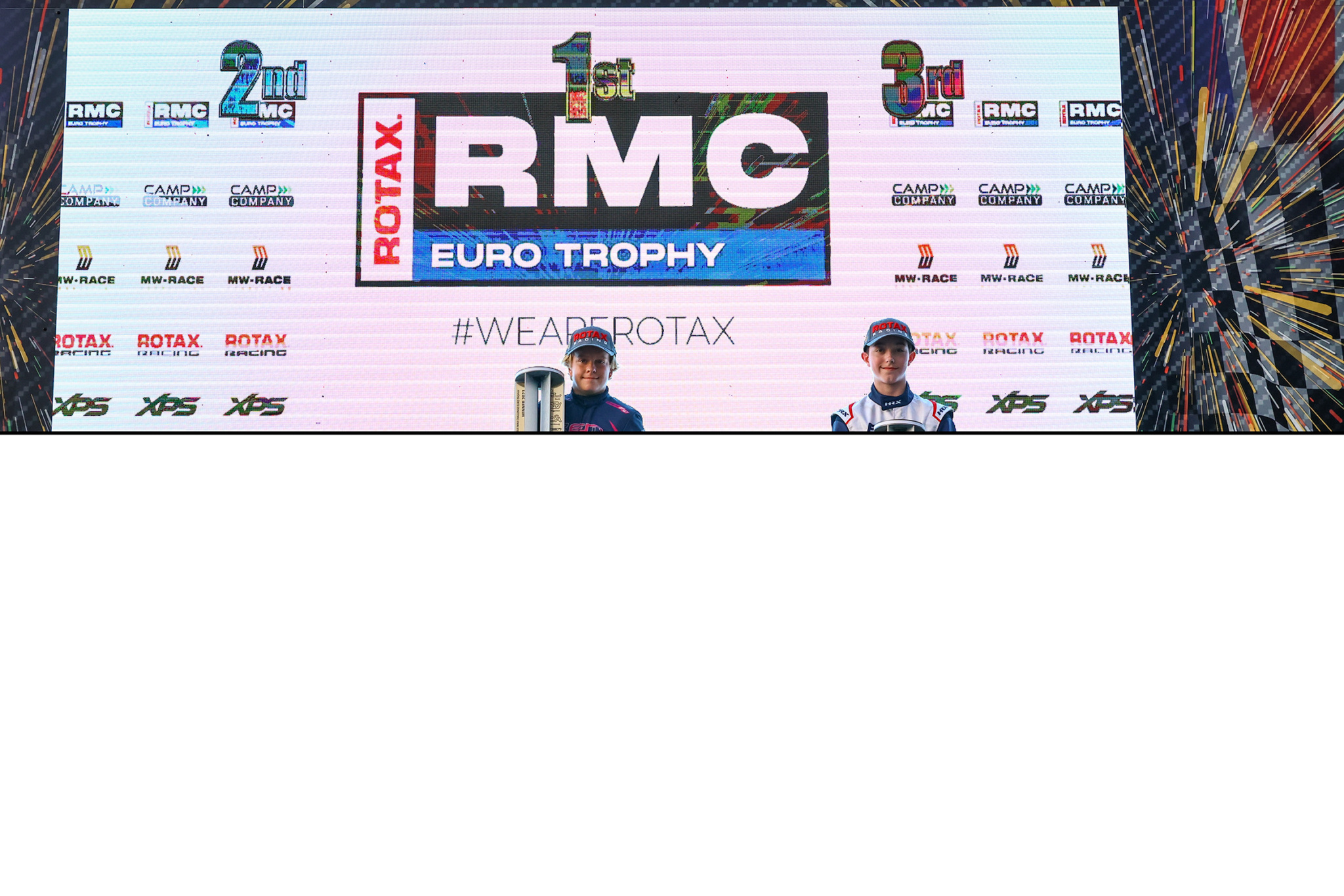 Rotax Racing RMCET Rd4 Podium E Kart Junior Final2