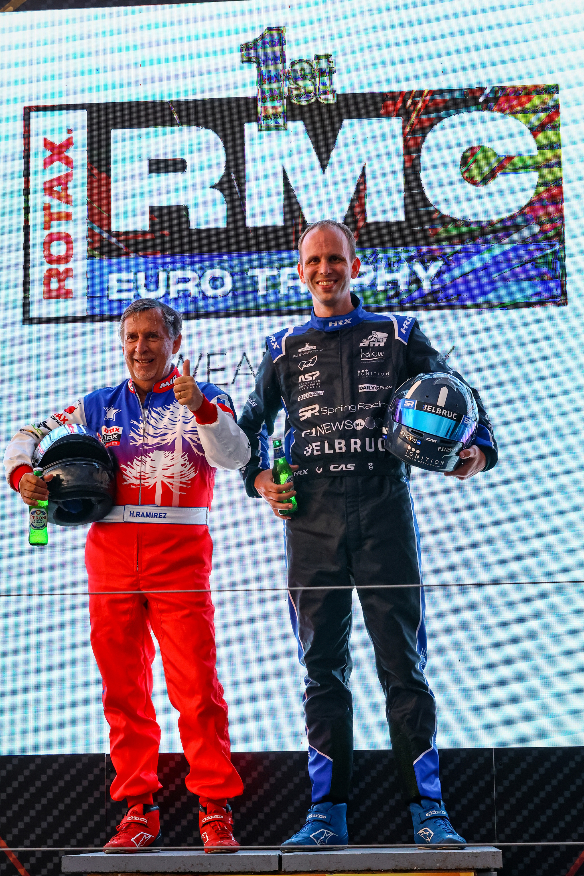 Rotax Racing RMCET Rd4 Podium E Kart Masters Final