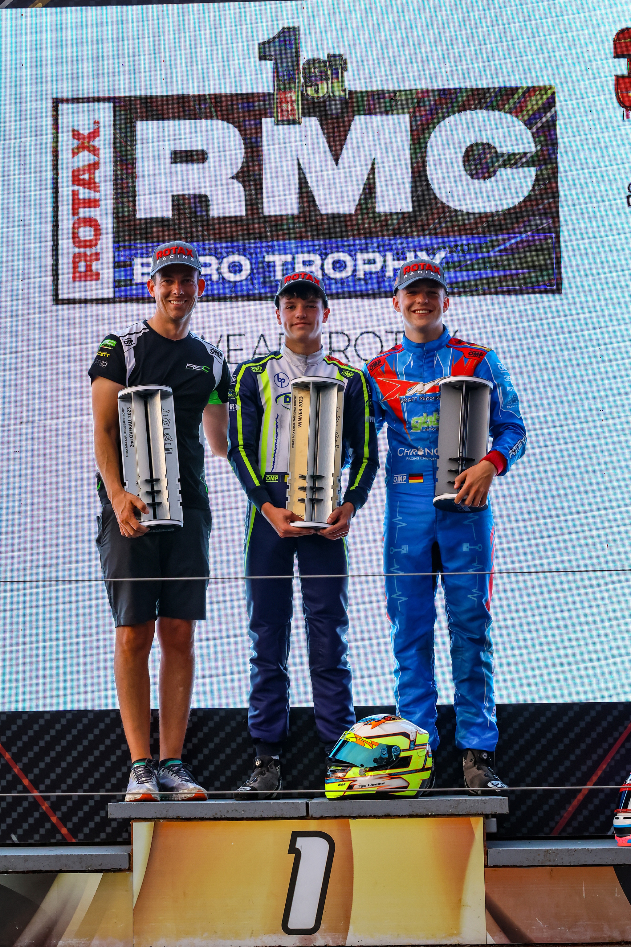 Rotax Racing RMCET Rd4 Podium E Kart Senior Final1