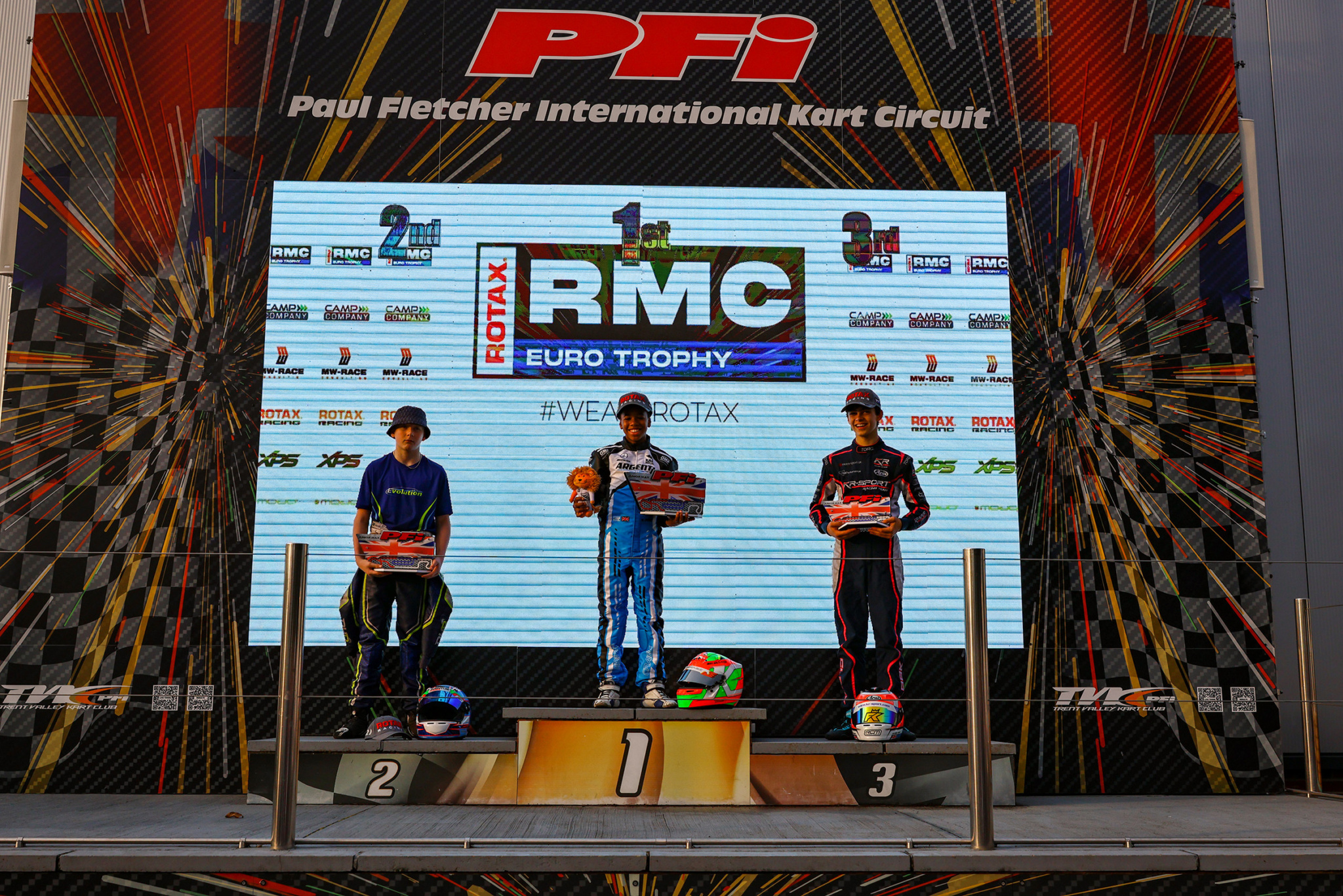Rotax Racing RMCET Rd4 Podium Junior