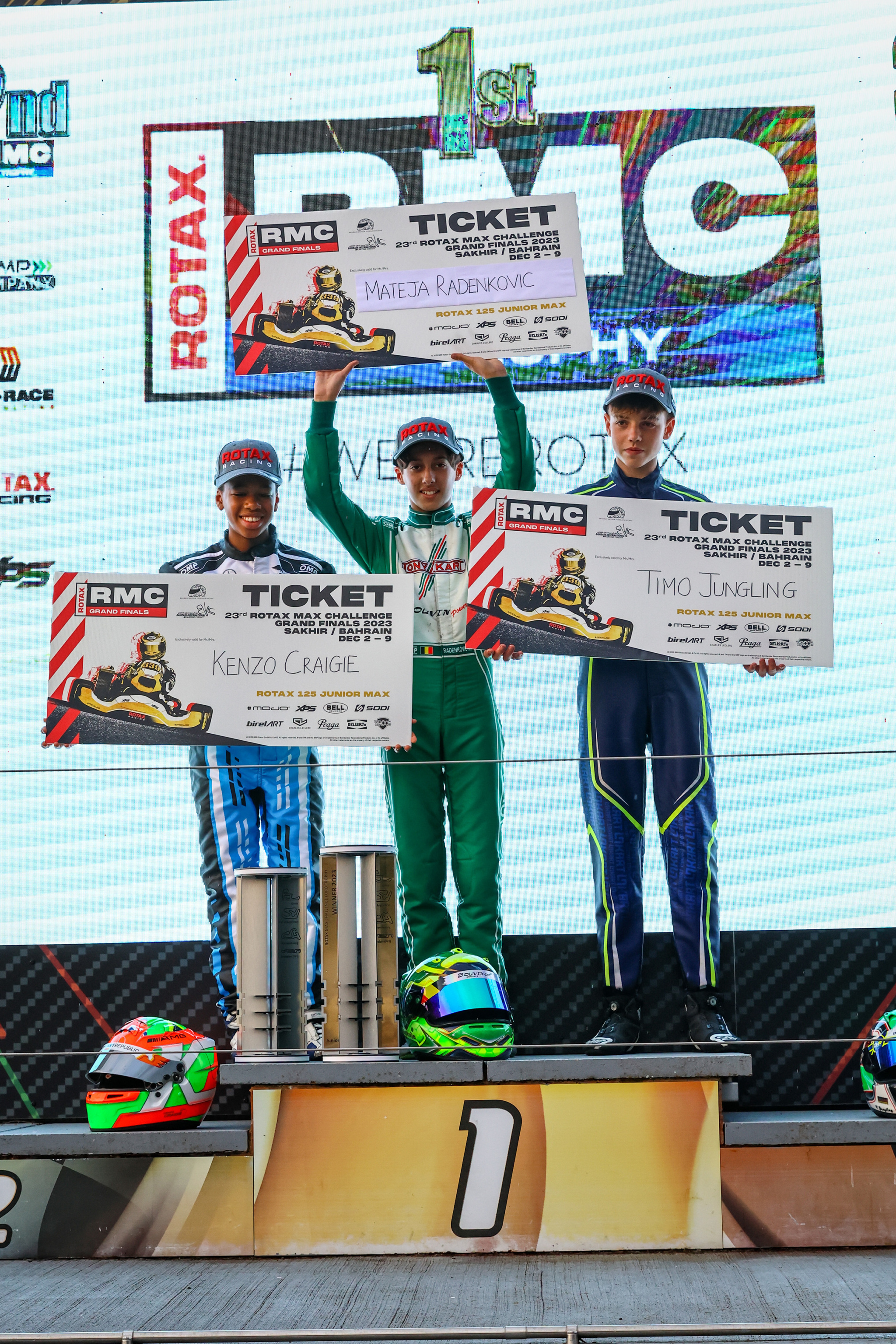 Rotax Racing RMCET Rd4 Podium Junior Final2