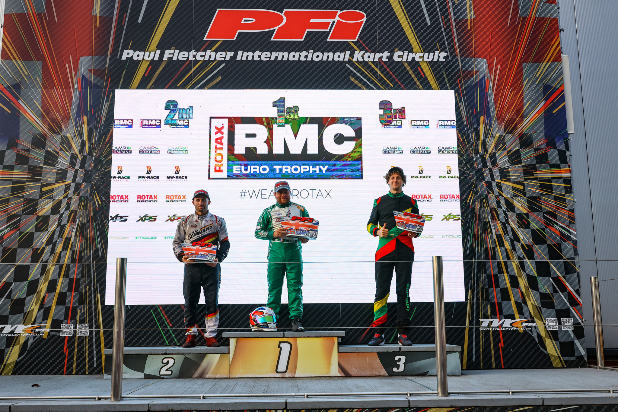 Rotax Racing RMCET Rd4 Podium Masters