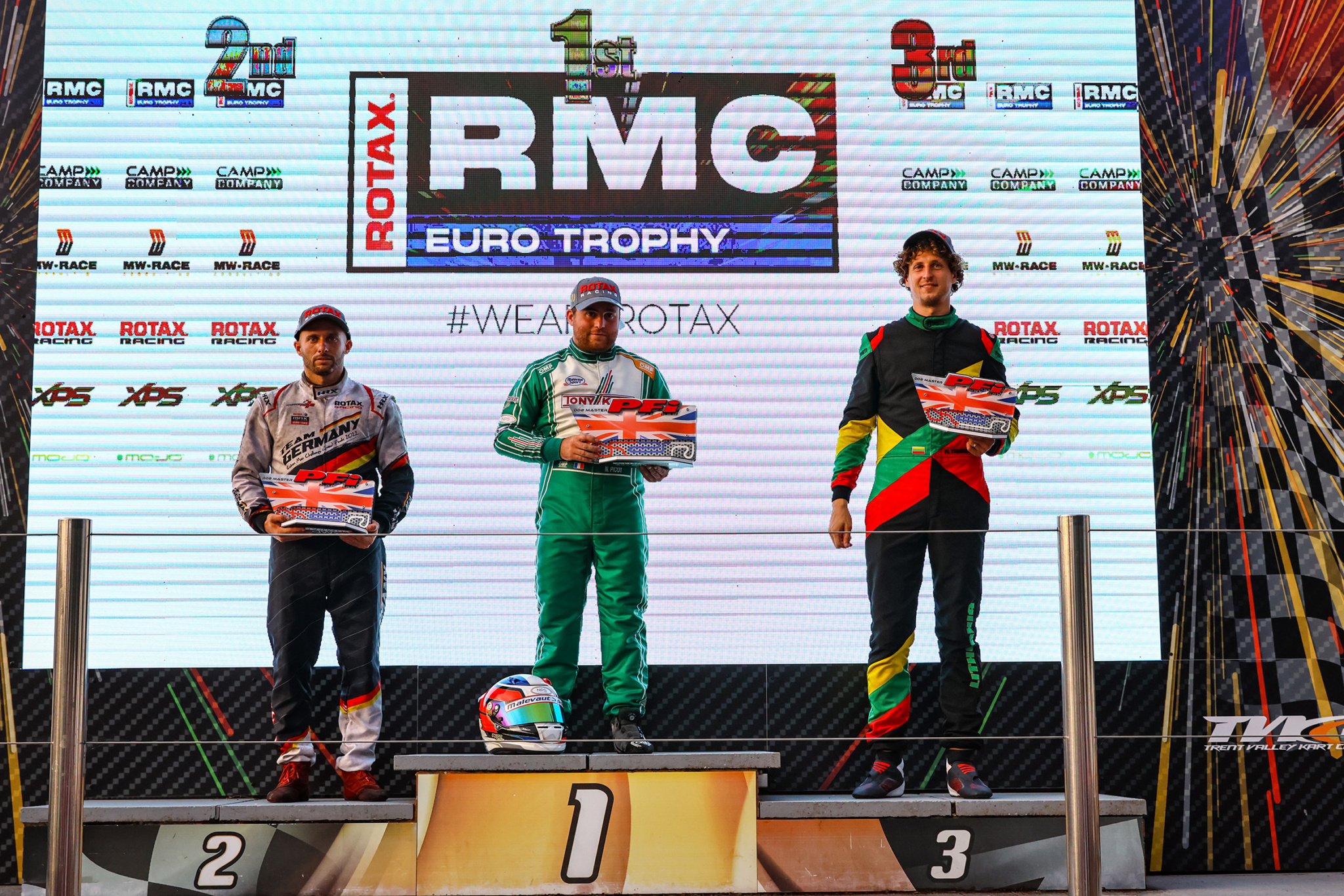 Rotax Racing RMCET Rd4 Podium Masters1
