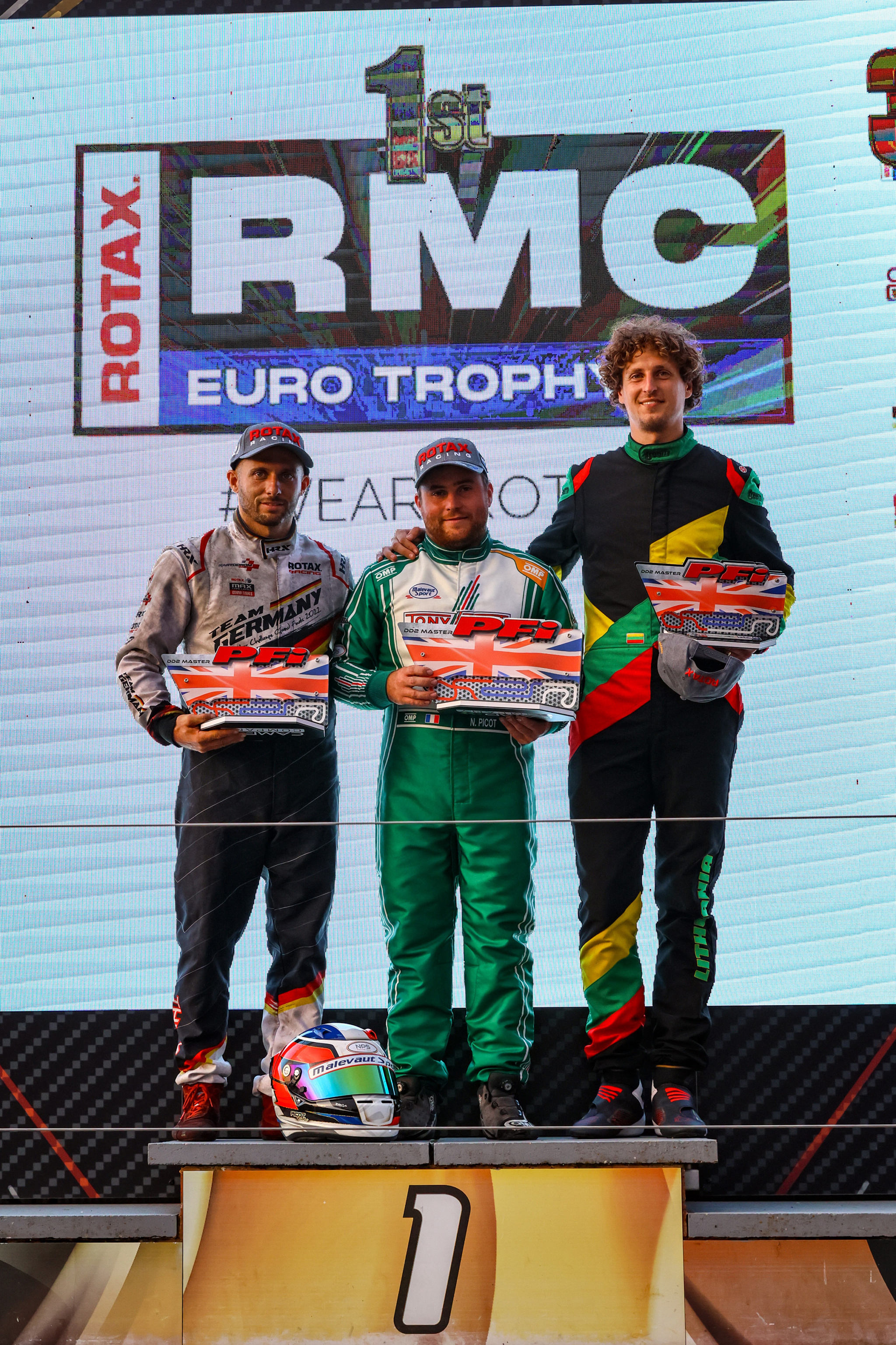 Rotax Racing RMCET Rd4 Podium Masters2