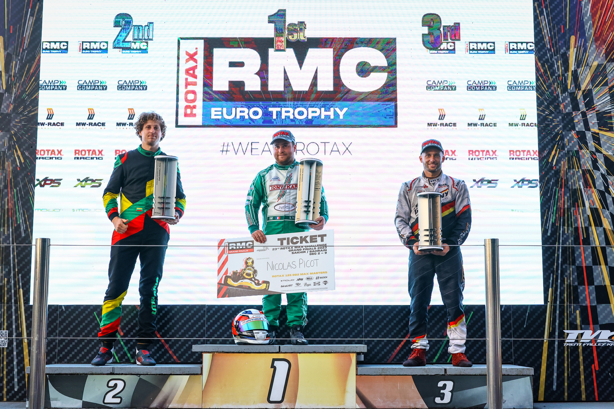 Rotax Racing RMCET Rd4 Podium Masters Final