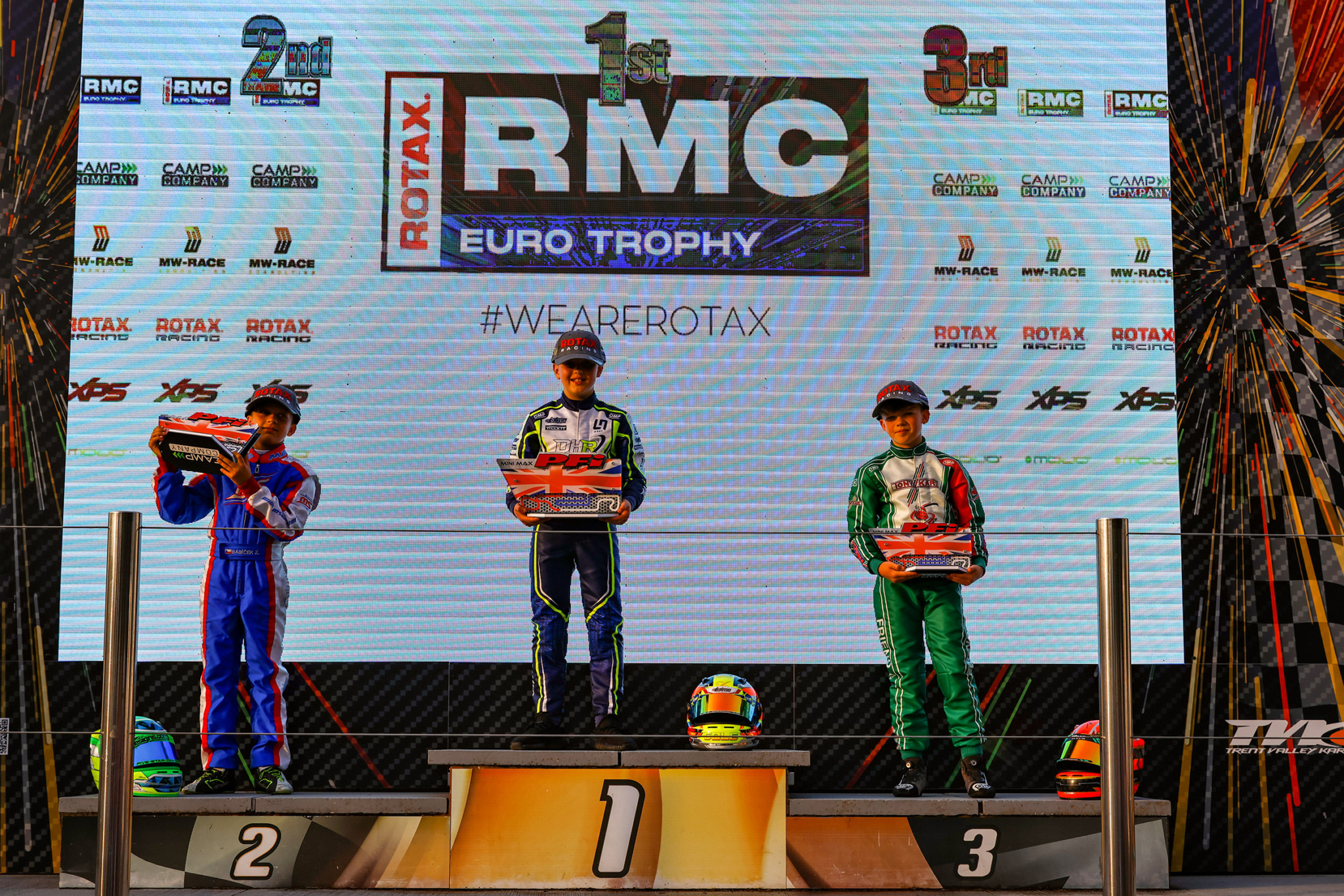 Rotax Racing RMCET Rd4 Podium Mini