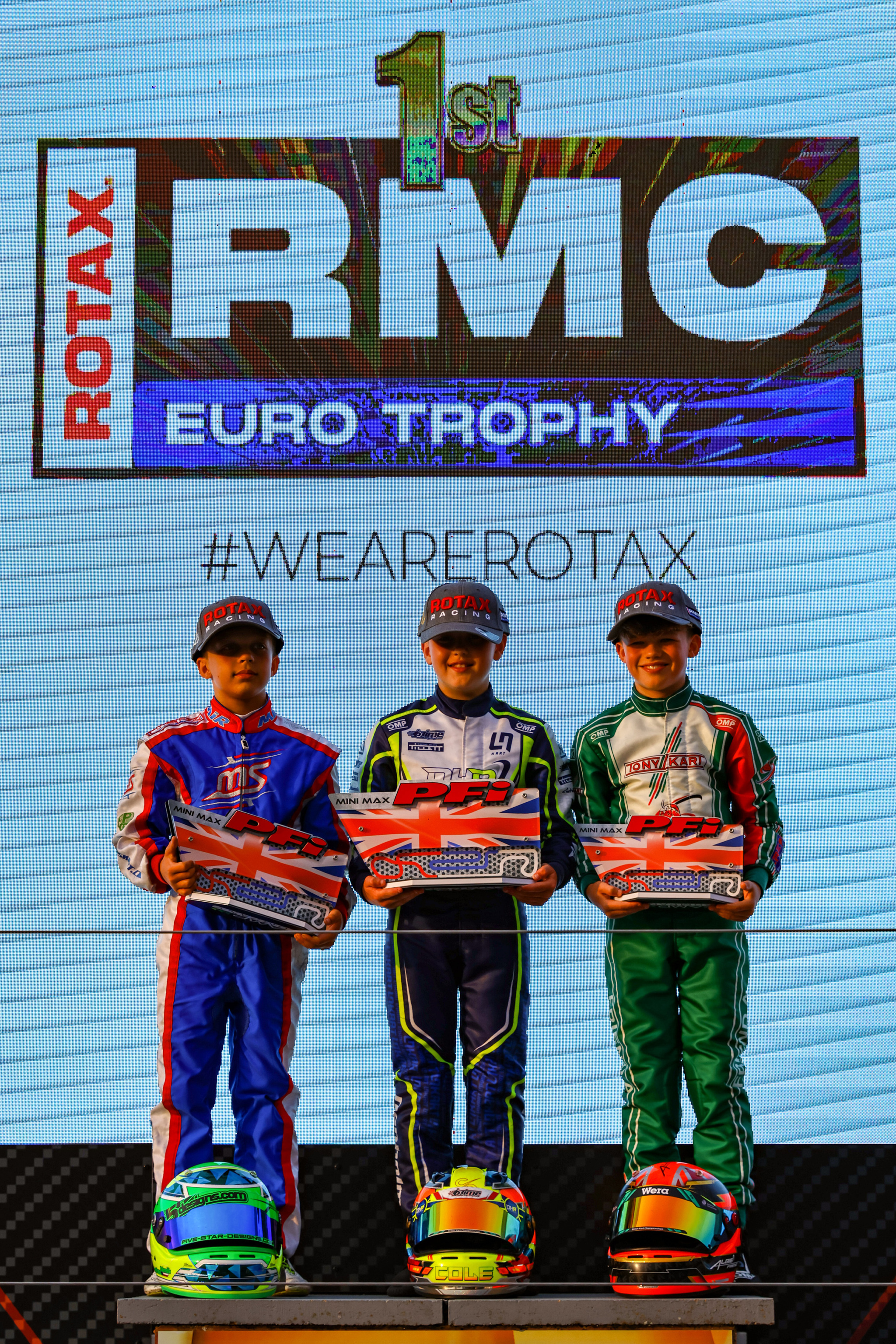 Rotax Racing RMCET Rd4 Podium Mini1