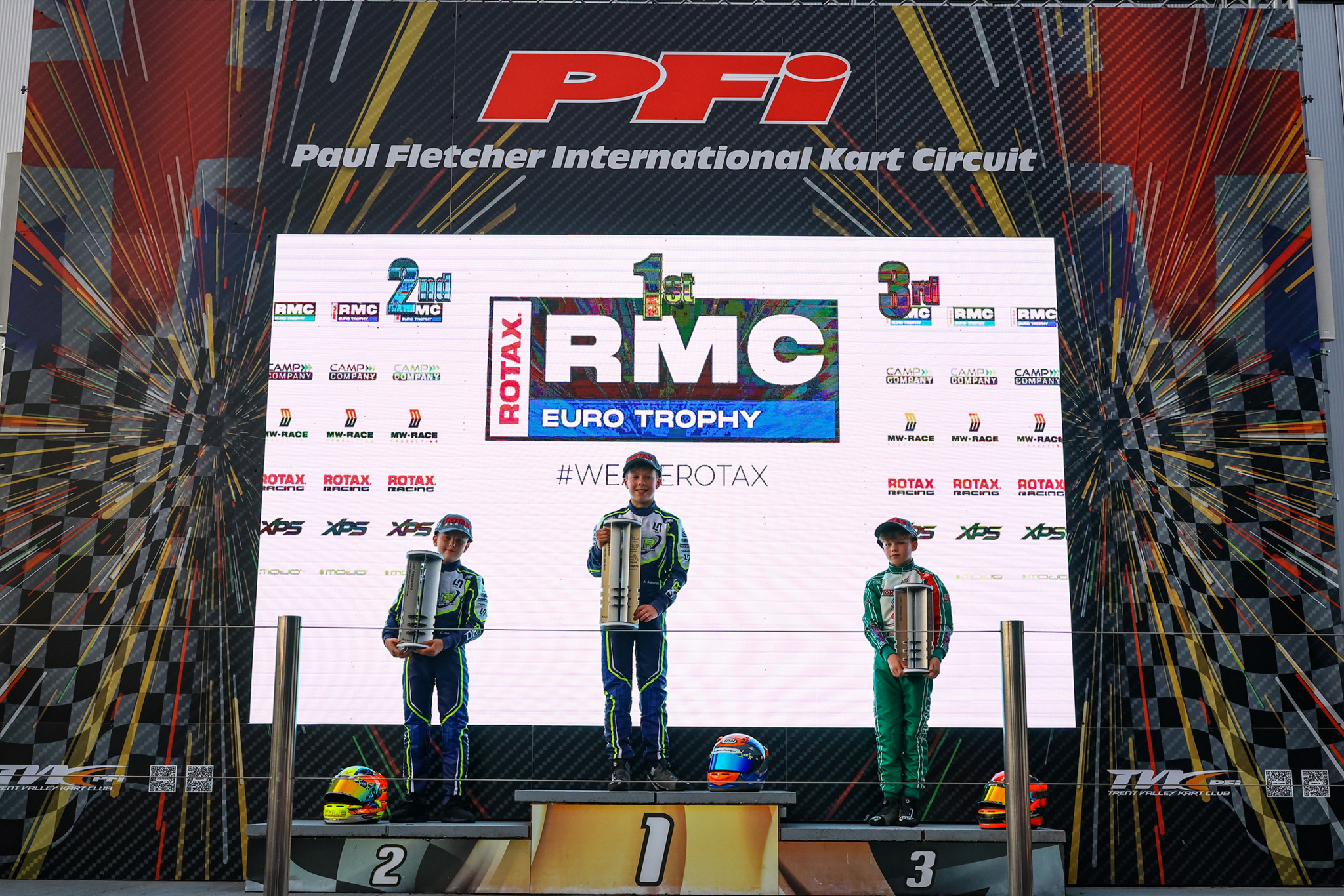Rotax Racing RMCET Rd4 Podium Mini Final