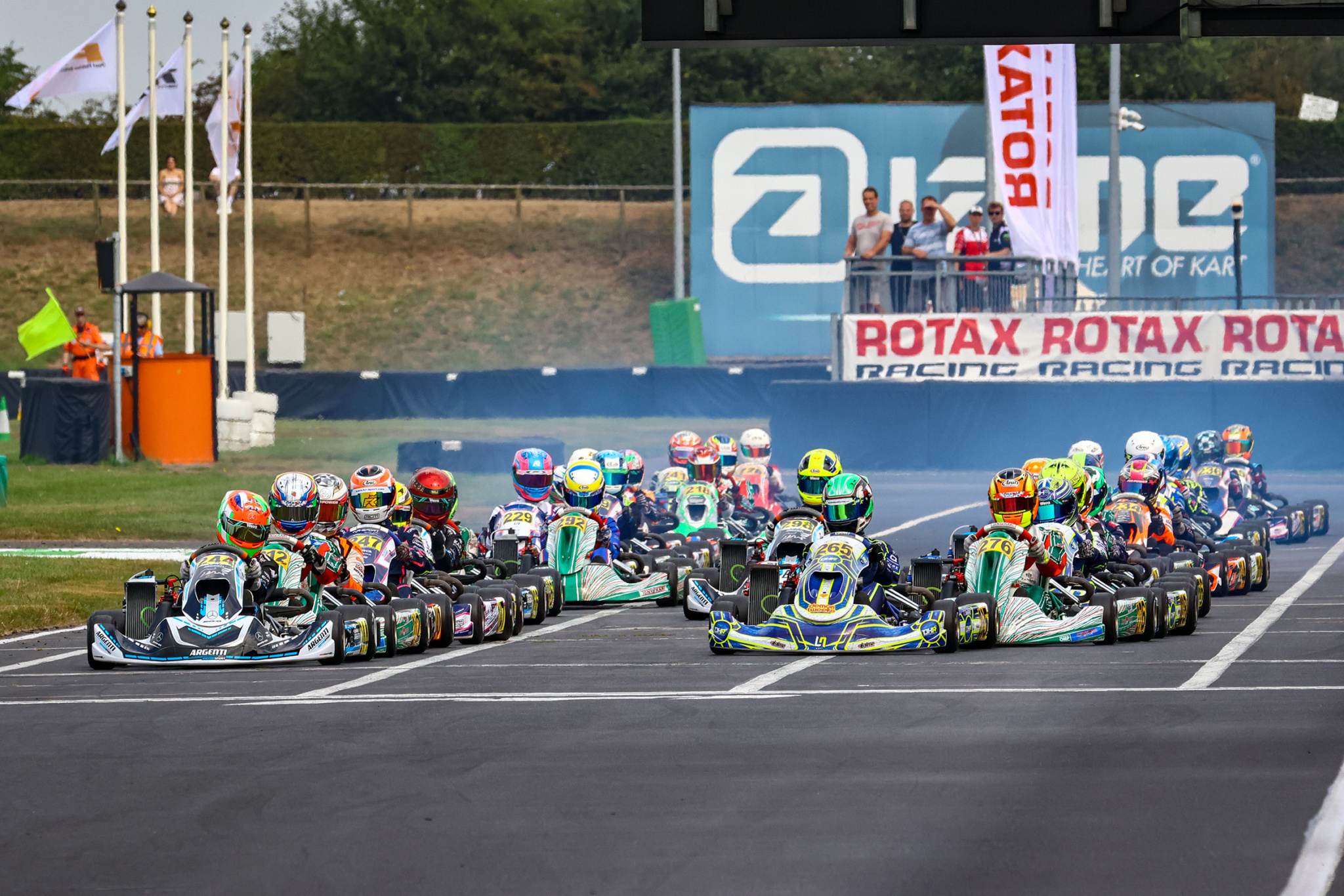 Rotax Racing RMCET Rd4 Start Junior