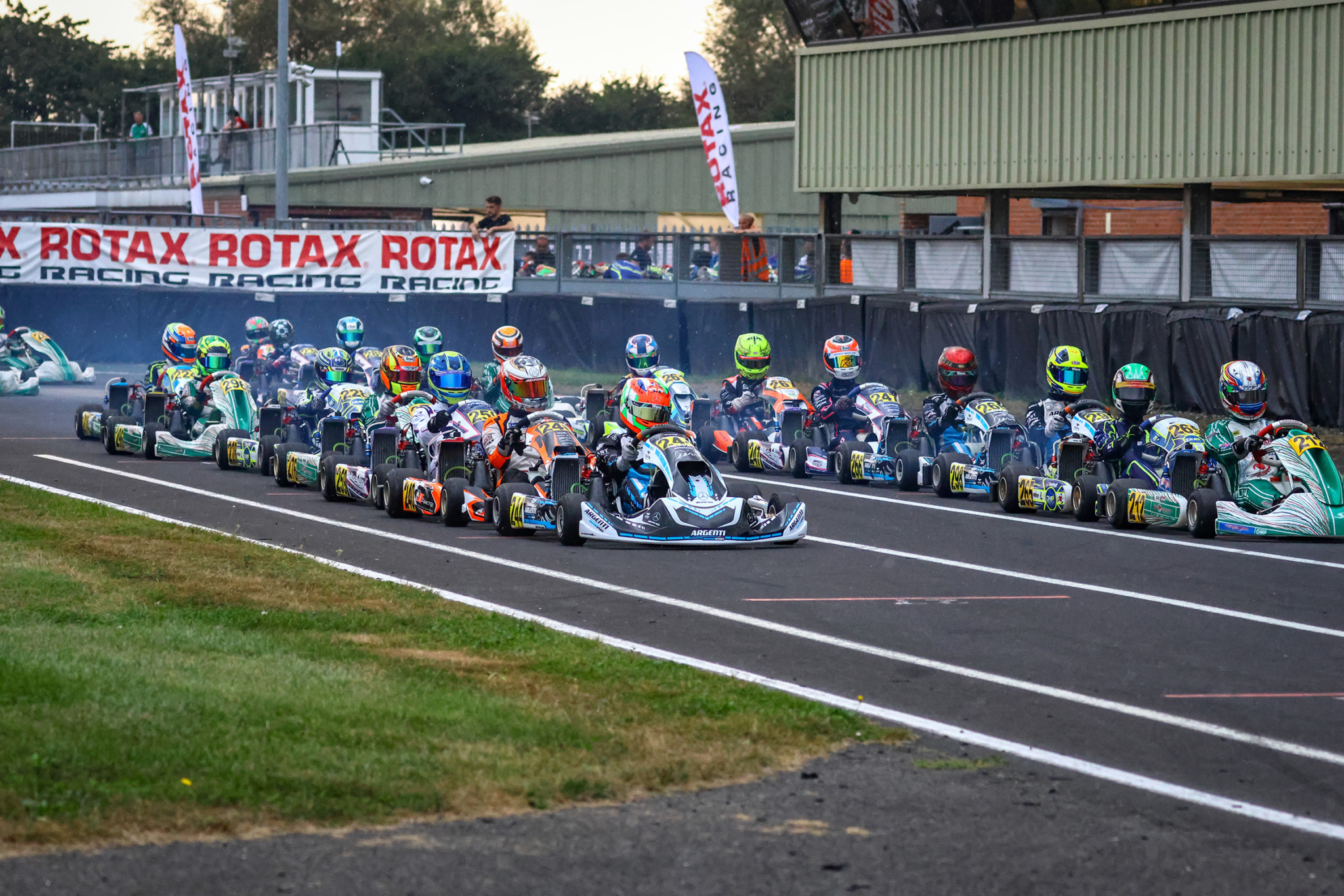 Rotax Racing RMCET Rd4 Start Junior2