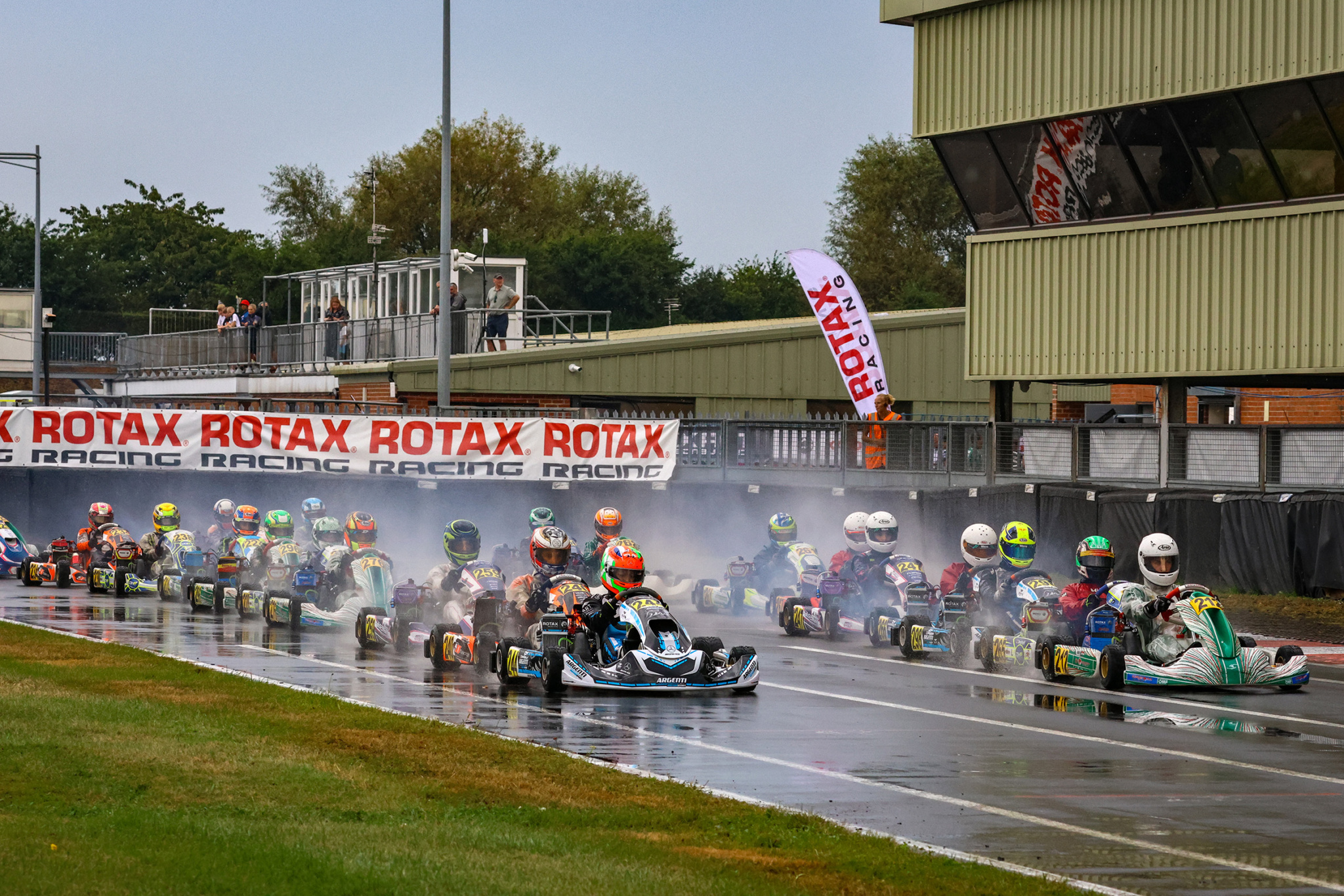 Rotax Racing RMCET Rd4 Start Junior3
