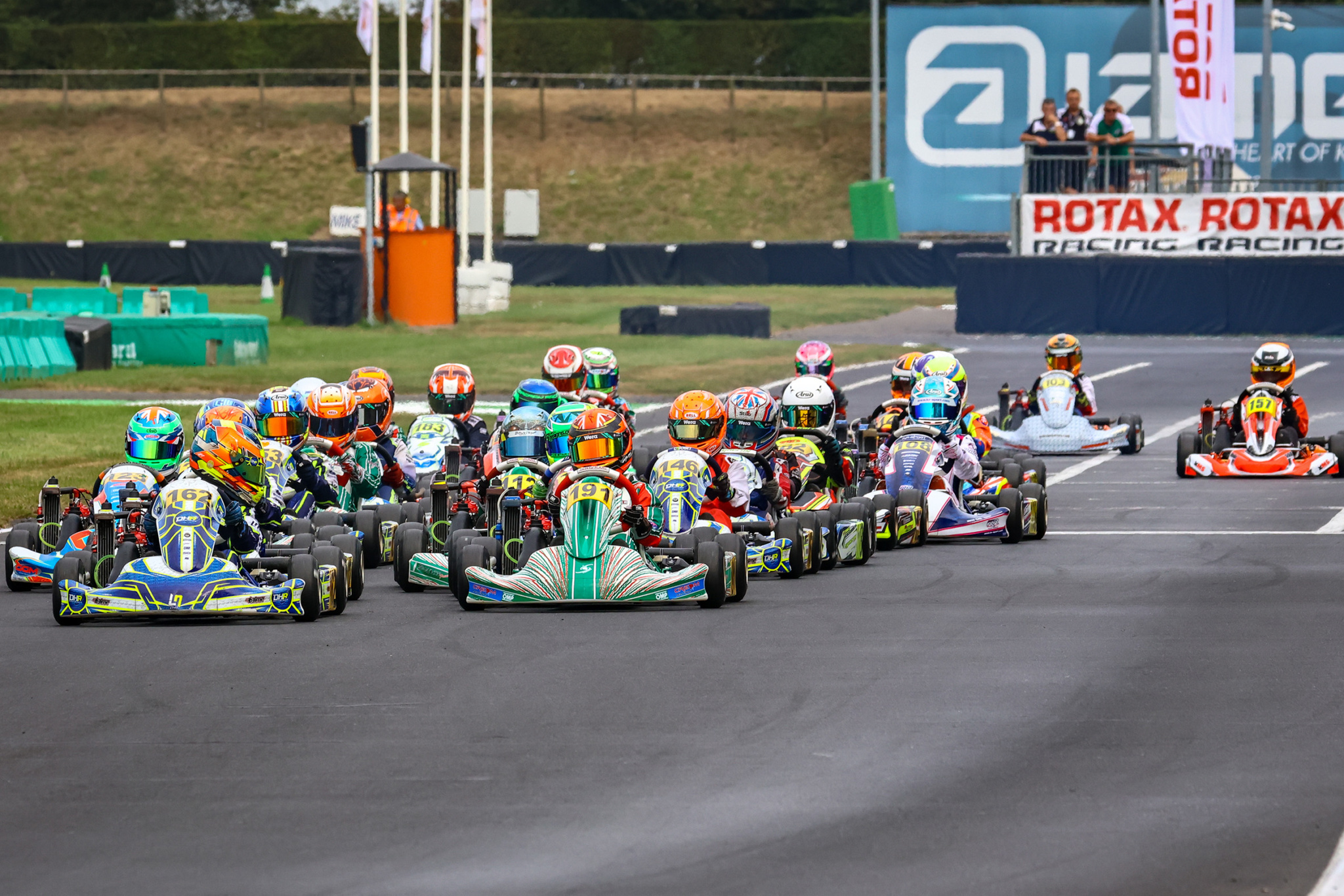 Rotax Racing RMCET Rd4 Start Mini1