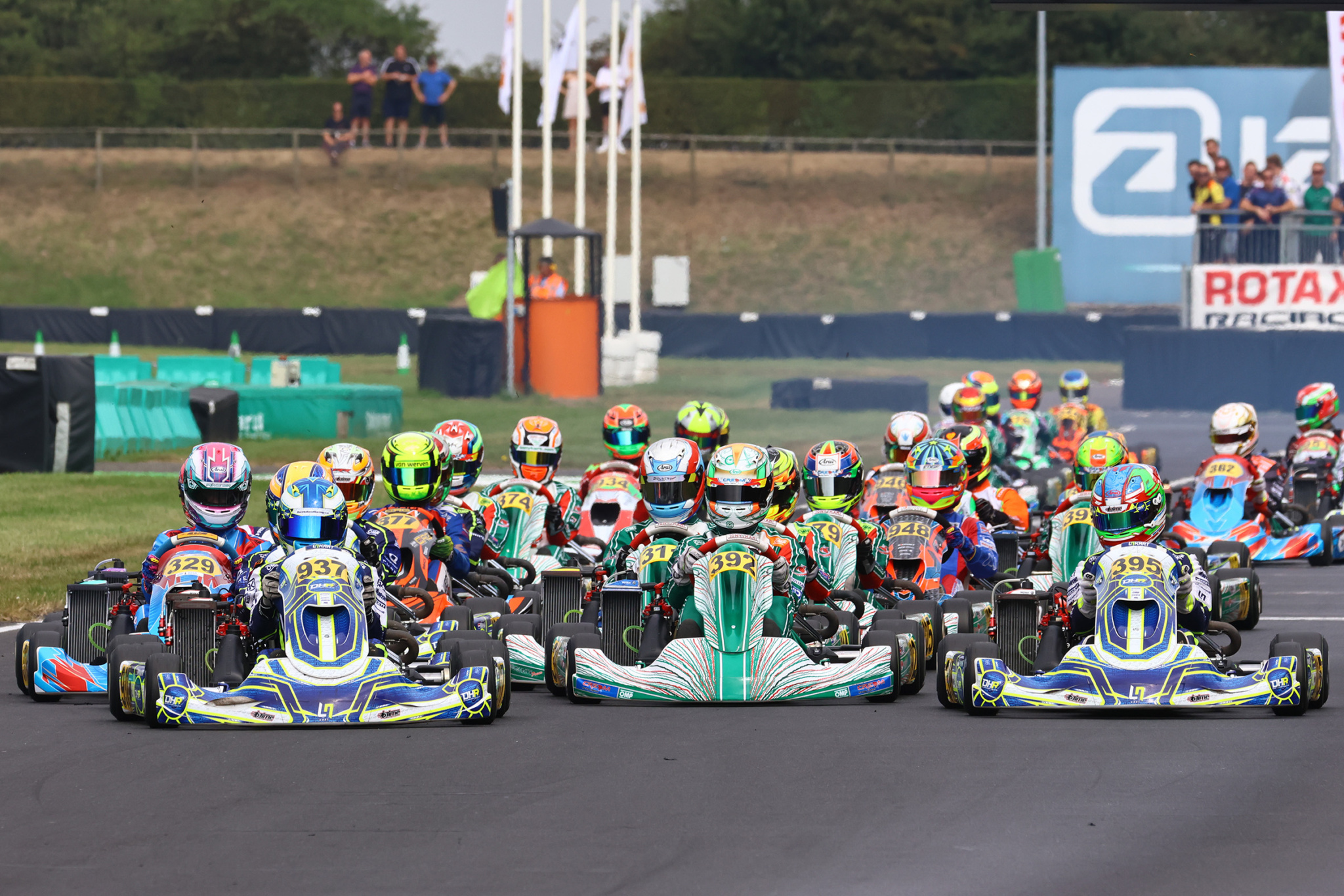 Rotax Racing RMCET Rd4 Start Senior