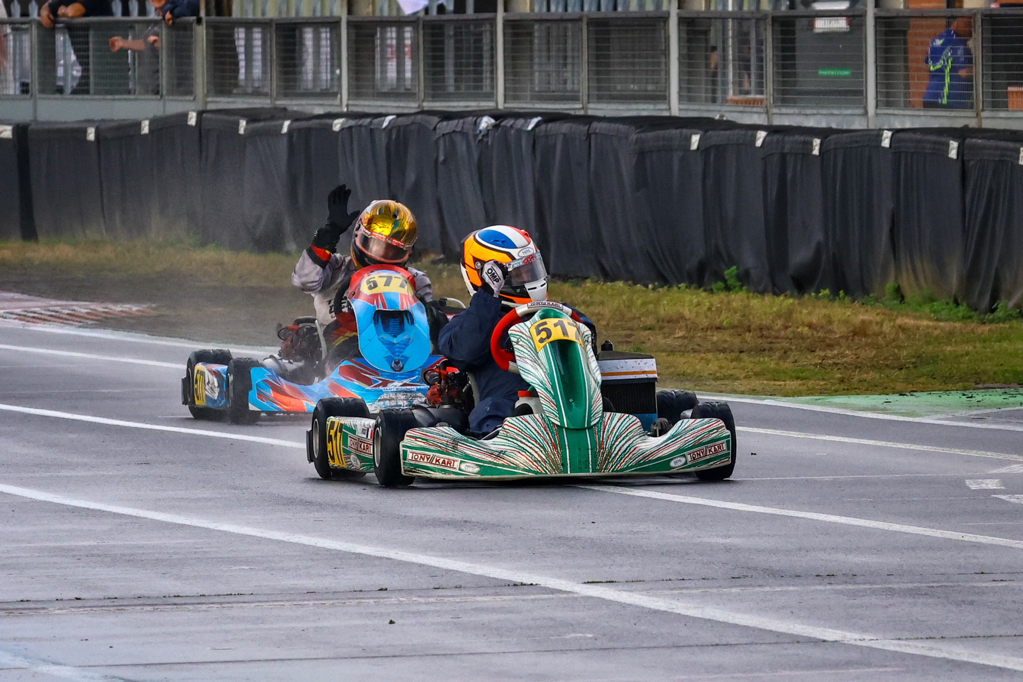 Rotax Racing RMCET Rd4 finishline Masters