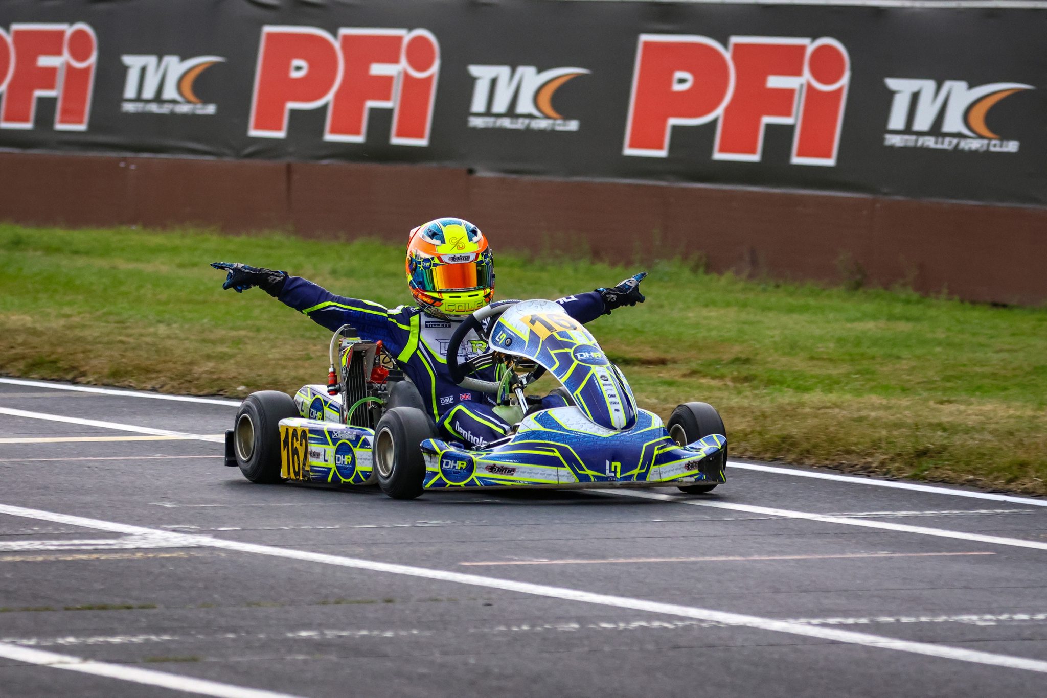 Rotax Racing RMCET Rd4 finishline Mini