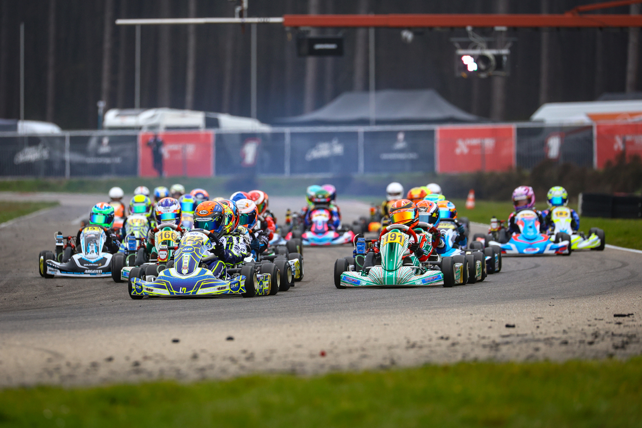 Rotax Racing RMC Euro Trophy Start Mini MAX in Genk in 2023