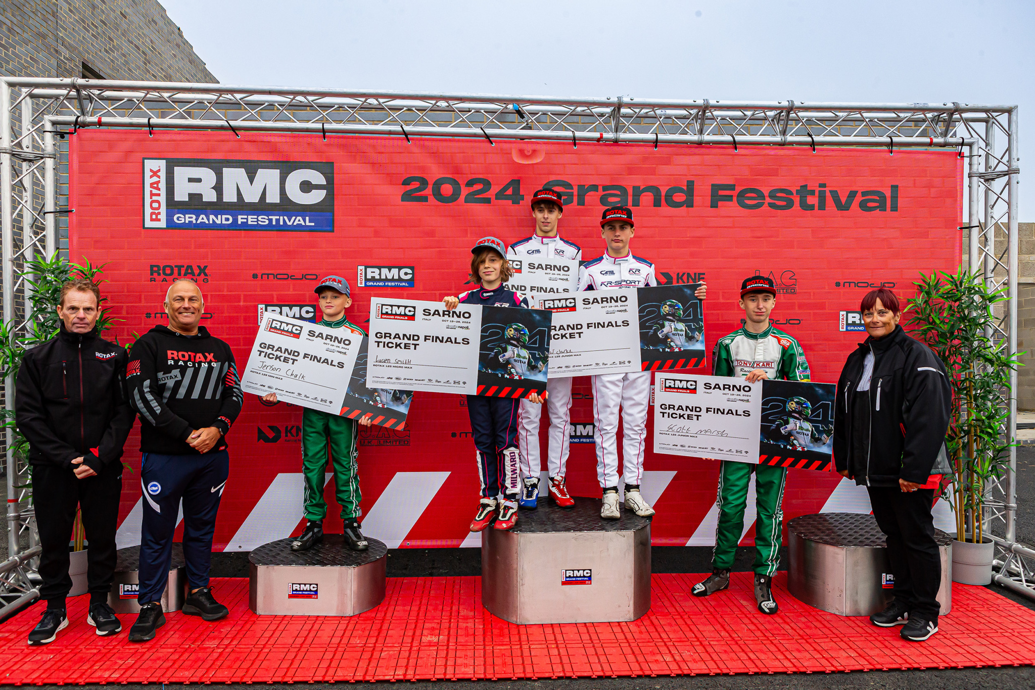 Rotax RMC Grand Festival Warden Law United Kingdom 2024 0066 TICKET WINNERS