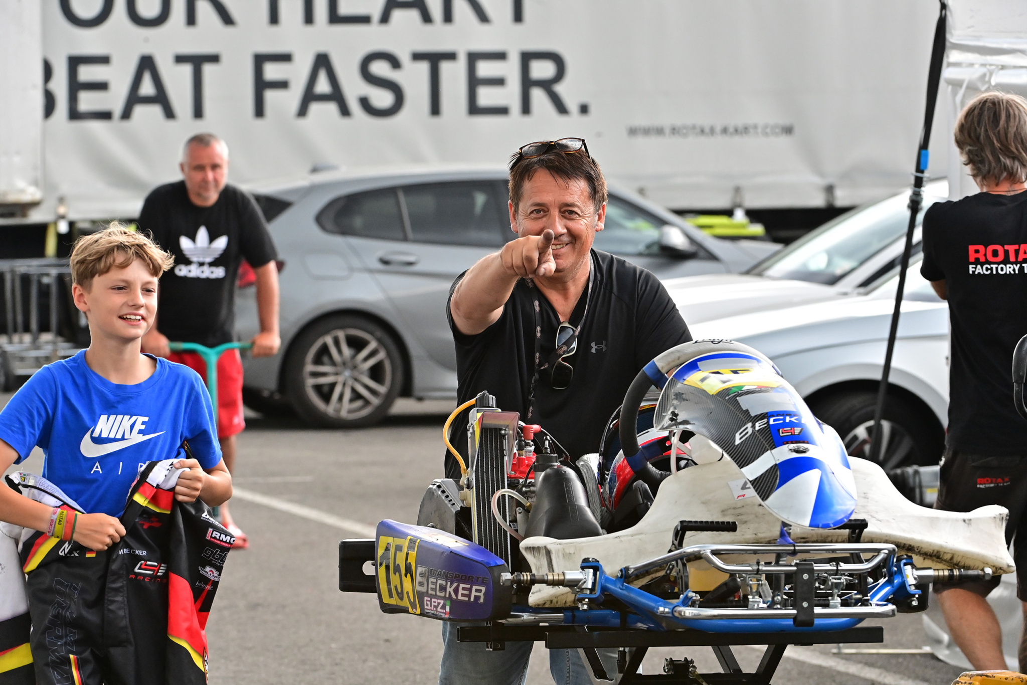 RMCET Mini MAX in the paddock