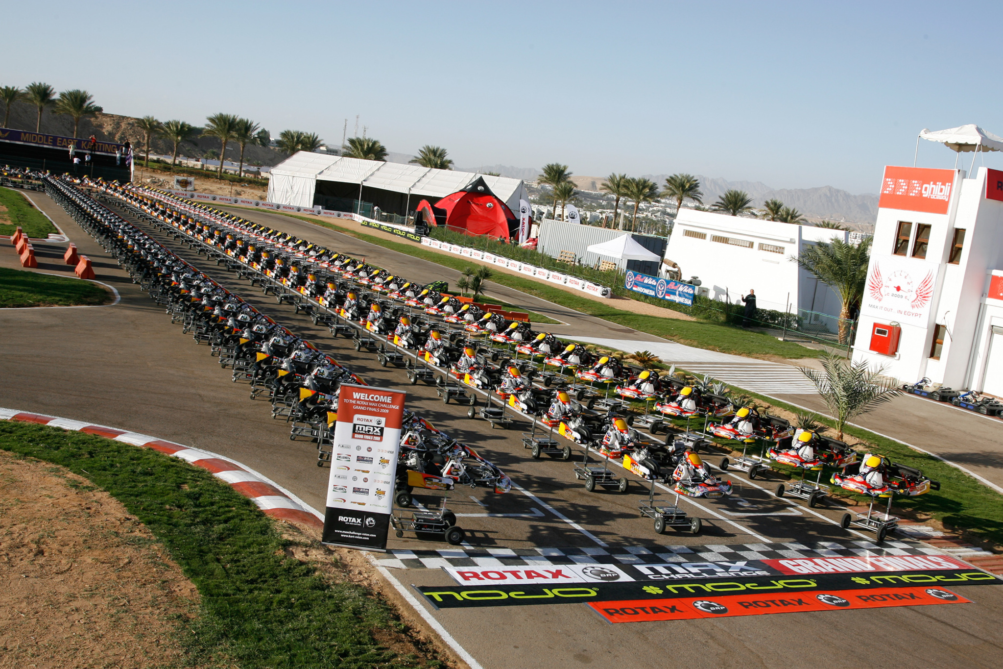 RMCGF Kart Line-up Egypt 2009