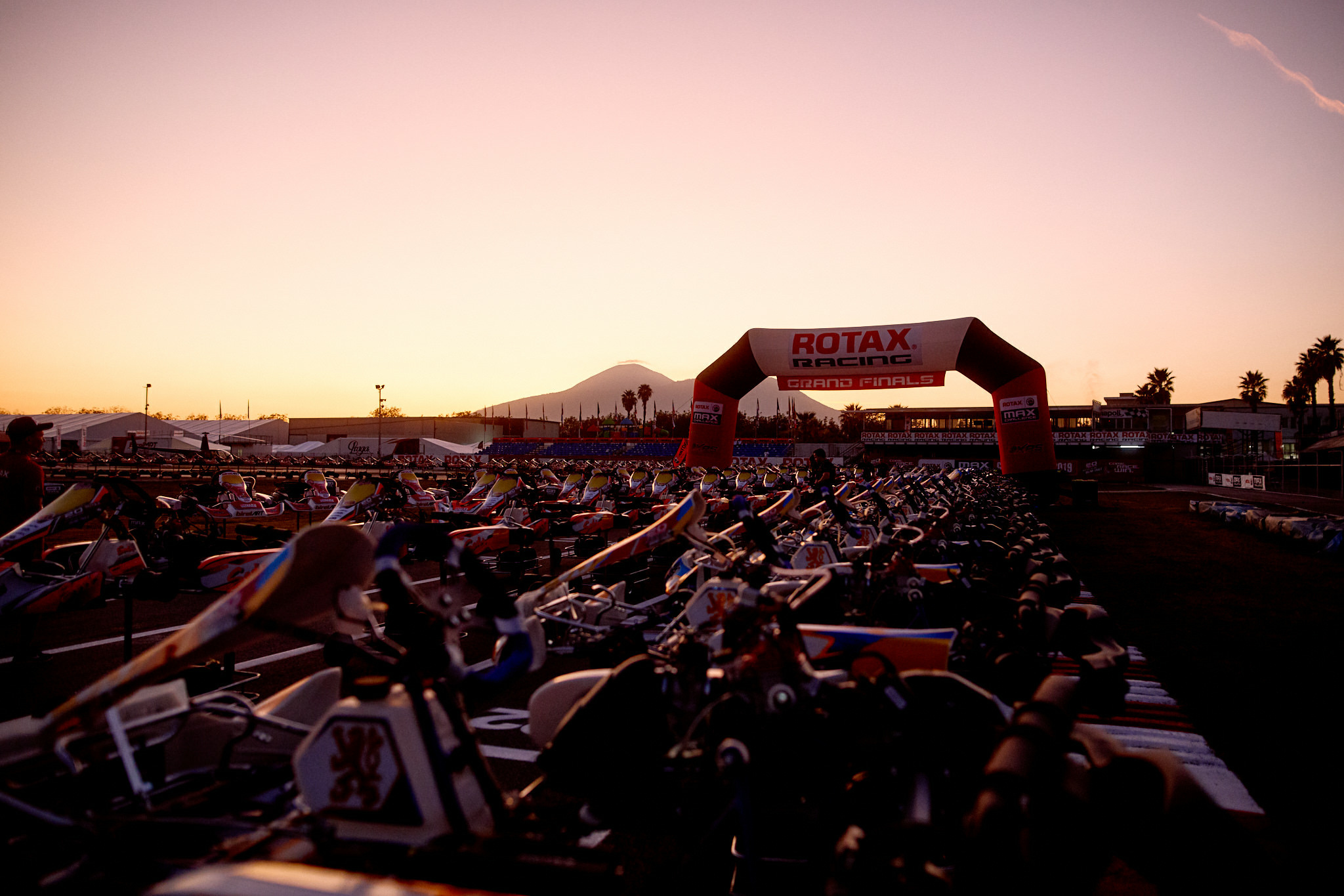 191019 rotax grand finals Aufbau Parc Ferm Ç 23