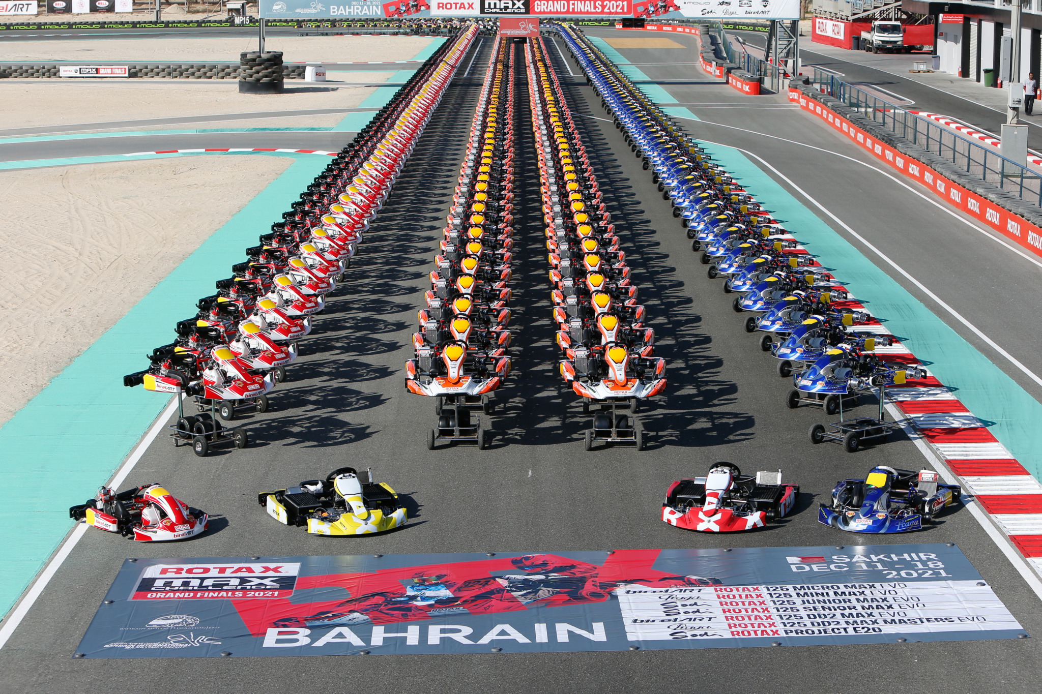 RMC Grand Finals Kart Line-up Bahrain 2021