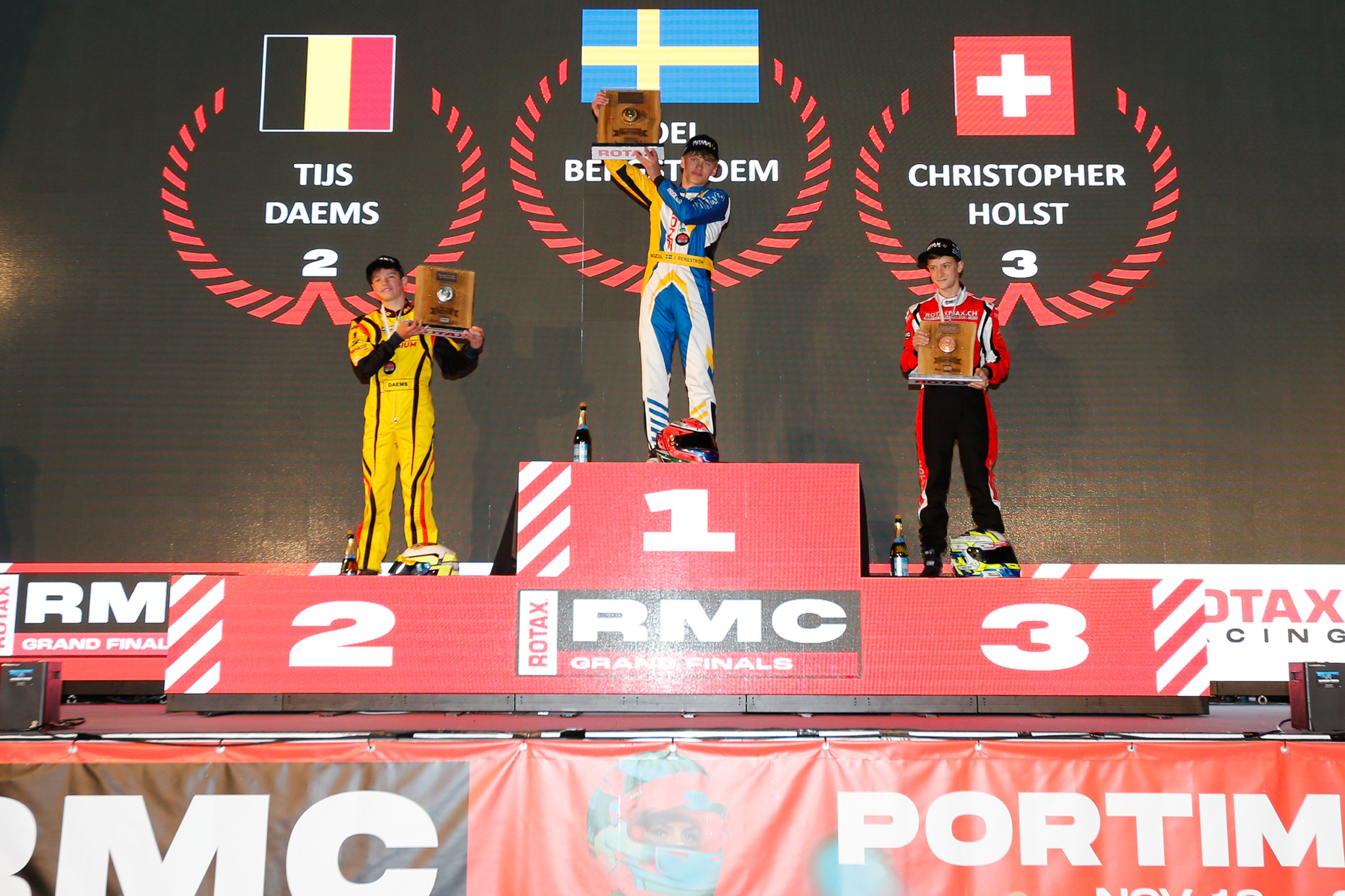 E20 Junior Podium