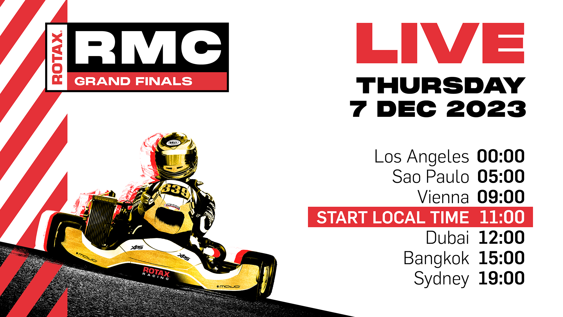 ROTAX RMCGF 2023 You Tube Channel LIVE TV 1920x1080px 07 12