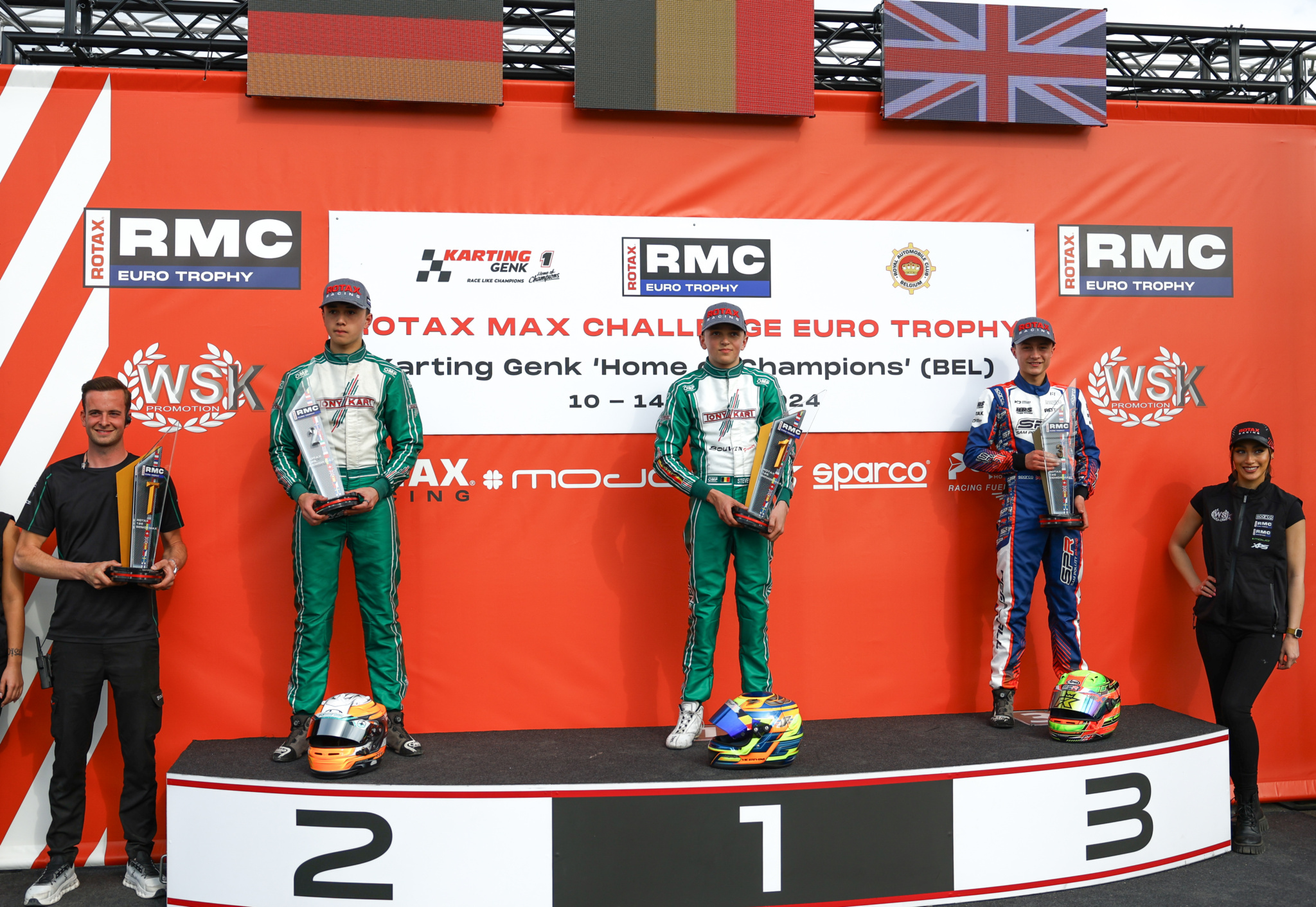 RMCET Genk Podiums Senior 1